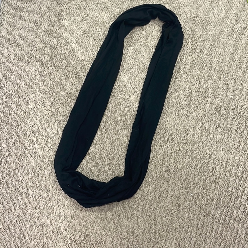 Black Infinity Scarf